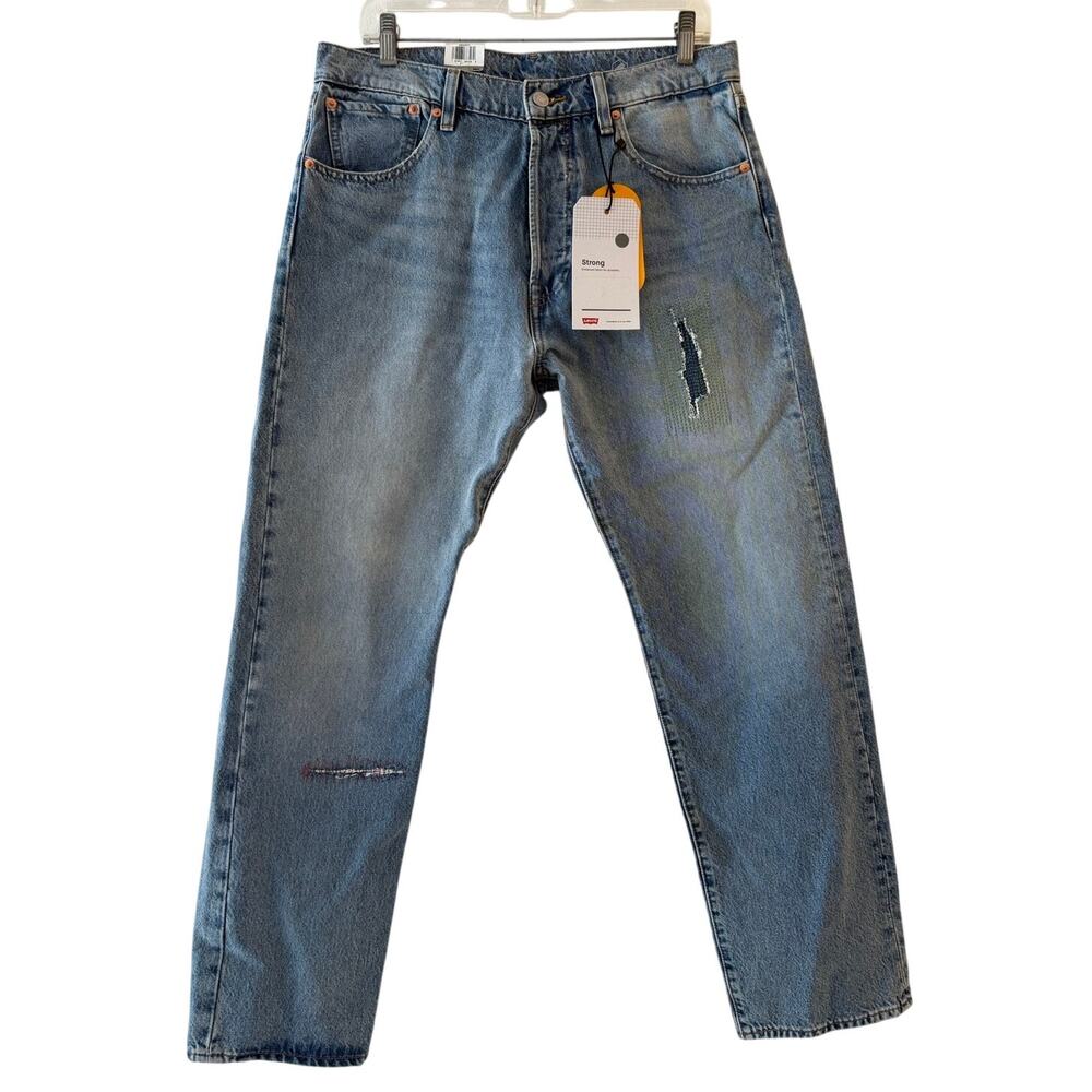 Levi's 501 Original Fit SKATEBOARDING CORDURA Blue Size 33x32 NEW With Tags